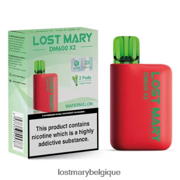 Lost Mary Sale- perdu mary dm600 x2 vape jetable 6DD84B200 pastèque